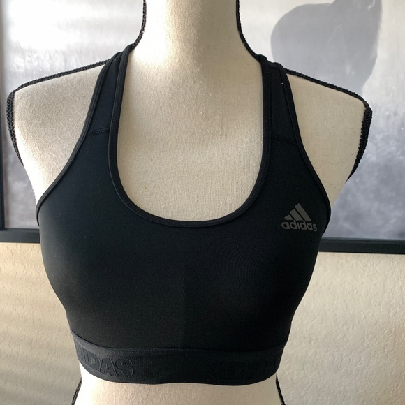 Adidas Sports Bra Alphaskin Climacool Size Small - Picture 1 of 6